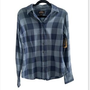 Noble Outfitters Flannel in Navy Buffalo